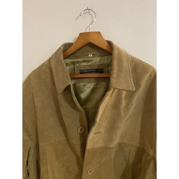 Michael Michelle Vintage Genuine Suede Jacket Men’s XXL - Picture 5 of 12